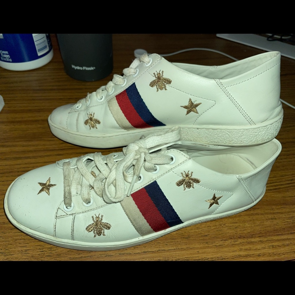 GUCCI sneakers!!!! “Gucci new ace sneakers with bees and stars”